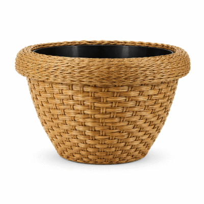 Polly Rattan Omaxe Pot decorative plant pot for indoor and outdoor use