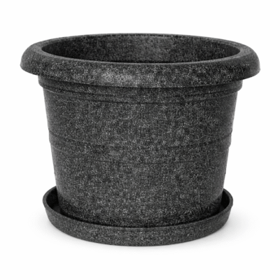 Las Vegas planter with tray roto plastic planter for indoor and outdoor plants