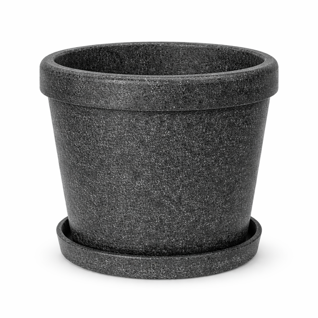 Cool planter with tray roto plastic planter for indoor and outdoor plants