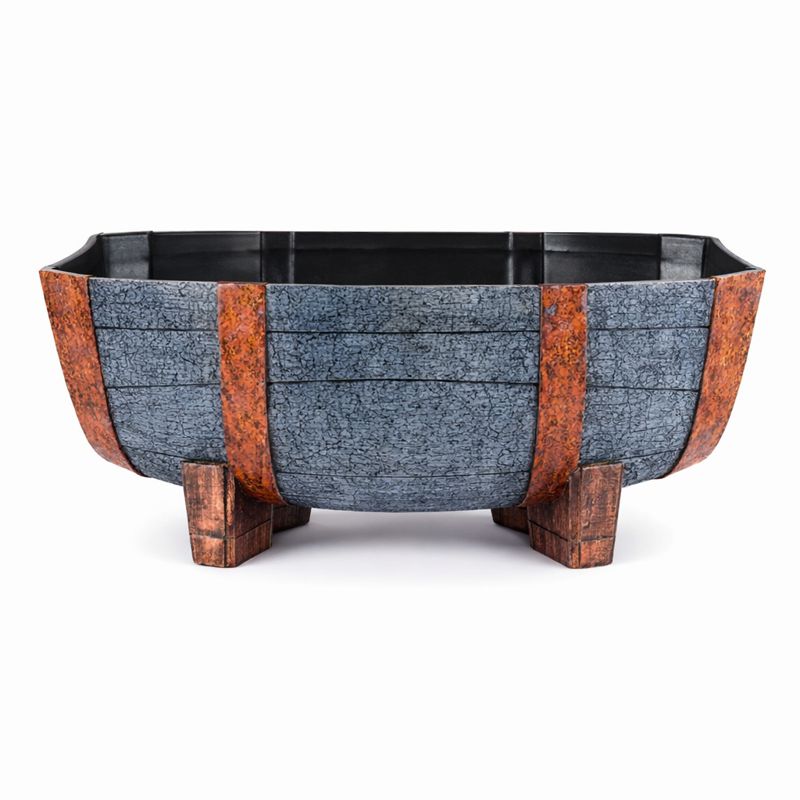 Half Barrel Pot