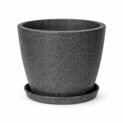 Paris Round Planter with Tray